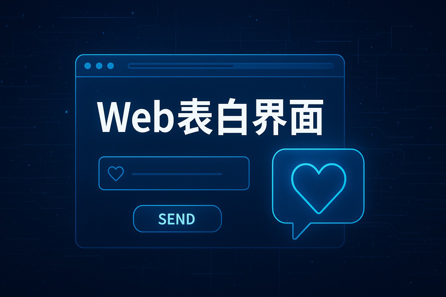 Web表白界面